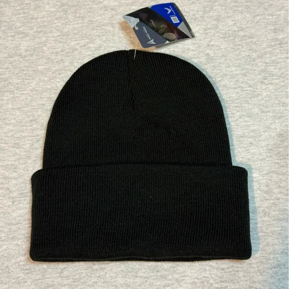 USAF & USSF Black Cuffed Beanie 🛰️ *RARE* - Picture 4 of 6